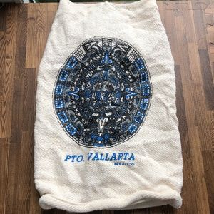 Cloth Pt Vallarta Mexico White Backpack